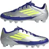 Image de Adidas, Hommes, Chaussures de football, F50 Club Messi FG/MG (44 2/3), Argent, Gris, Bleu, Jaune