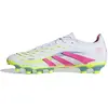 Image de Adidas, Hommes, Chaussures de football, Chaussures de football Predator Pro MG pour hommes (42 2/3), Pink, Blanc