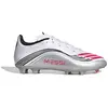 Image de Adidas, Unisexe, Chaussures de football, F50 Messi League Jr Fussballschuhe (38 2/3), Blanc, Rouge, Argent