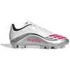 Image de Adidas, Unisexe, Chaussures de football, F50 Messi Club FG/AG (37 1/3), Rouge, Argent, Blanc