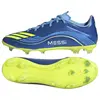Image de Adidas, Hommes, Chaussures de football, F50 League Messi Schuhe (40 2/3), Bleu, Jaune