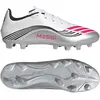 Image de Adidas, Hommes, Chaussures de football, F50 Messi Club Fussballschuhe (43, 43 1/3), Blanc, Rouge, Argent