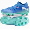 Image de Puma, Garçons, Chaussures de football, FUTURE 7 MATCH FG/AG Jr (38), Bleu