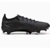 Image de Puma, Unisexe, Chaussures de football, Chaussure à came de football Future 5 Ultimate Fg/ag (42.5), Gris, Argent, Noir