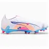 Image de Puma, Unisexe, Chaussures de football, Ultra Match VolUp Fussballschuhe (42), Blanc, Multicolore
