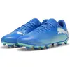 Image de Puma, Hommes, Chaussures de football, Future 7 Play Fg/Ag (44), Bleu, Vert, Blanc, Violet, Gris