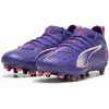 Image de Puma, Garçons, Chaussures de football, ULTRA 5 MATCH FG/AG Jr (37), Rouge, Blanc, Bleu