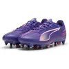 Image de Puma, Hommes, Chaussures de football, Ultra 5 Play MxSG (44), Bleu, Orange, Blanc