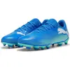 Image de Puma, Unisexe, Chaussures de football, Future 7 Play Fg/Ag (44.5), Bleu, Noir