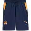 Image de Puma, Hommes, Bas de sport, OM PUMATECH Short 6" WV (XS), Orange, Noir, Bleu