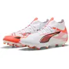 Image de Puma, Unisexe, Chaussures de football, ULTRA 5 MATCH+ FG/AG (42), Blanc