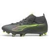 Image de Puma, Unisexe, Chaussures de football, ULTRA 5 MATCH+ FG/AG (42, 42.5), Bleu, Gris, Argent