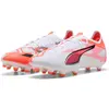 Image de Puma, Unisexe, Chaussures de football, Ultra 5 Match Fg/Ag (46), Blanc