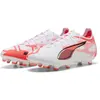 Image de Puma, Unisexe, Chaussures de football, Ultra 5 Pro Fg/Ag (42), Rouge, Noir, Blanc