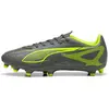 Image de Puma, Unisexe, Chaussures de football, Ultra 5 Play Fg/Ag (44), Bleu, Gris, Argent