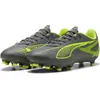 Image de Puma, Unisexe, Chaussures de football, Ultra 5 Play Fg/Ag (43), Bleu, Gris, Argent