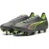 Image de Puma, Unisexe, Chaussures de football, Ultra 5 Match Fg/Ag (45), Bleu, Gris, Argent
