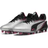 Image de Puma, Unisexe, Chaussures de football, King Ultimate Fg/Ag (44), Multicolore, Gris, Argent