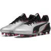 Image de Puma, Unisexe, Chaussures de football, King Ultimate Fg/Ag (40), Multicolore, Noir, Argent