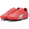 Image de Puma, Garçons, Chaussures de football, King Match Fg/Ag Jr (38.5), Rouge
