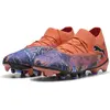 Image de Puma, Hommes, Chaussures de football, Future 8 Match Creativity Fg/Ag (43), Orange, Bleu, Noir