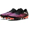 Image de Puma, Unisexe, Chaussures de football, FUTURE 8 MATCH Low FG/AG (46), Noir, Rouge