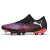 Image de Puma, Unisexe, Chaussures de football, FUTURE 8 MATCH Low FG/AG (43), Noir, Rouge, Blanc