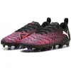 Image de Puma, Garçons, Chaussures de football, FUTURE 8 PLAY FG/AG Jr (36), Noir, Jaune