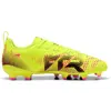 Image de Puma, Garçons, Chaussures de football, FUTURE 8 PLAY FG/AG Jr (28), Jaune