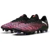 Image de Puma, Unisexe, Chaussures de football, Future 8 Play Fg/Ag (42.5), Noir, Rouge, Blanc