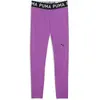 Image de Puma, Femmes, Leggings, W Strong Colorblock Tight - Hw Fl (L), Violet