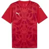 Image de Puma, Hommes, T-shirt de sport, teamULTIMATE Jersey (M), Blanc, Rouge, M