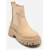 Image de Bottines et boots Buffalo Aspen Chelsea pour Femme Beige 41