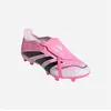 Image de Adidas, Hommes, Chaussures de football, Predator League FT FG/AG (46), Noir, Blanc, Pink