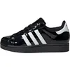 Image de adidas Superstar 2 Noir Core Blanc Nuage Baskets Femme Or Métallique JS4009 37 