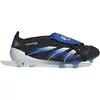 Image de Adidas, Hommes, Chaussures de football, Prédateur Elite Langue Rabattable Terrain Ferme (43 1/3), Noir
