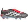 Image de Adidas, Hommes, Chaussures de football, Predator Elite Fussballschuhe (44 2/3), Rouge, Blanc, Argent