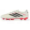 Image de Adidas, Hommes, Chaussures de football, Copa Pure IV Pro (40 2/3), Blanc, Noir, Rouge