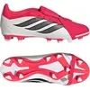 Image de Adidas, Garçons, Chaussures de football, Predator Club FT FG/MG (38 2/3), Blanc, Noir, Rouge