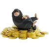 Image de Schleich Niffler  avec de l'or
