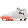 Image de Puma, Unisexe, Chaussures de football, Future 8 Ultimate Ag (42), Rouge, Blanc, Noir