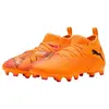 Image de Puma, Unisexe, Chaussures de football, FUTURE 8 MATCH FG/AG Jr (31), Noir, Orange