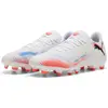 Image de Puma, Unisexe, Chaussures de football, Future 8 Play Fg/Ag (42), Blanc, Noir, Orange