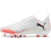 Image de Puma, Unisexe, Chaussures de football, FUTURE 8 PLAY FG/AG Jr (28), Noir, Blanc, Rouge