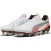 Image de Puma, Unisexe, Chaussures de football, King Ultimate Mxsg (40.5), Noir, Orange, Argent