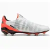 Image de Puma, Unisexe, Chaussures de football, King Ultimate Fg/Ag (43), Argent, Blanc