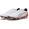 Image de Puma, Unisexe, Chaussures de football, King Pro Fg/Ag (44), Blanc, Argent