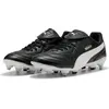 Image de Puma, Unisexe, Chaussures de football, King Liga Mxsg (43), Argent, Blanc, Noir