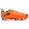 Image de Puma, Unisexe, Chaussures de football, ULTRA 6 PLAY FG/AG Jr (38.5), Noir, Orange