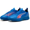 Image de Puma, Unisexe, Chaussures de football, Ultra 6 Play Tt Jr (38), Bleu, Blanc, Rouge